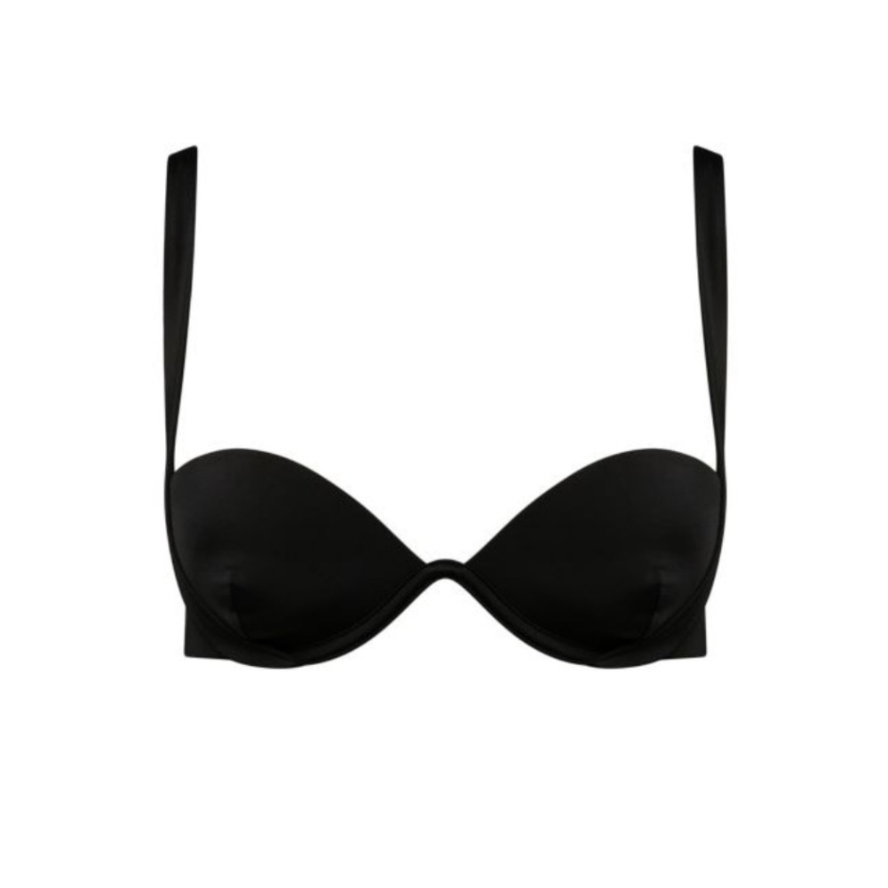Onia Black Padded Bikini Top